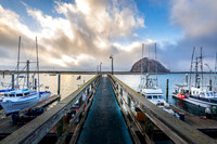 Morro Bay Pier Sunset III