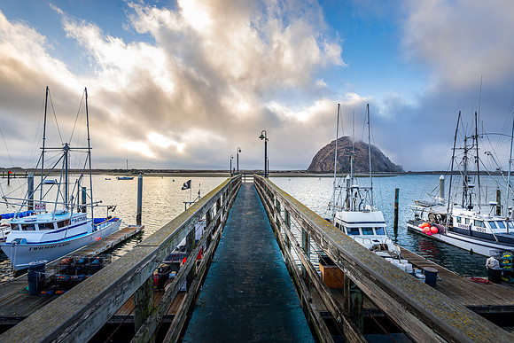 Morro Bay Pier Sunset III