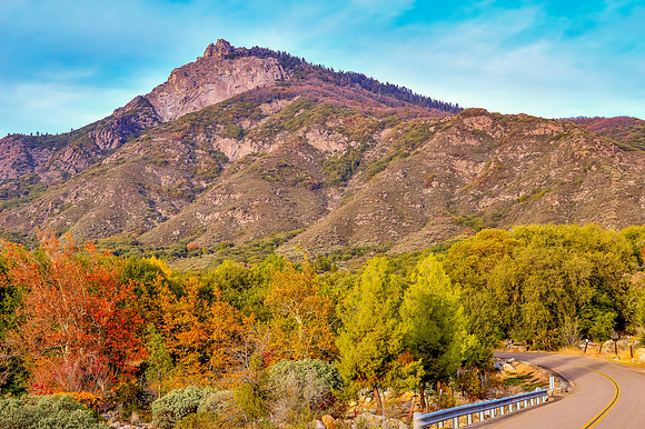 Dennison Peak in Fall