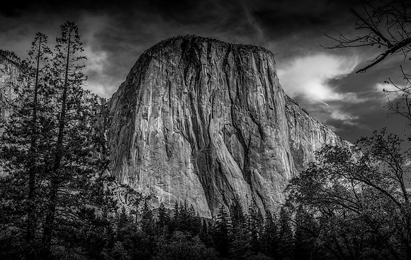 El Capitan Black and White