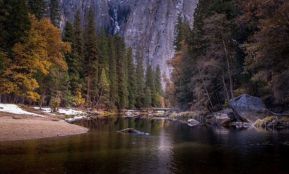 Dennis Johnston Merced River Yosemite