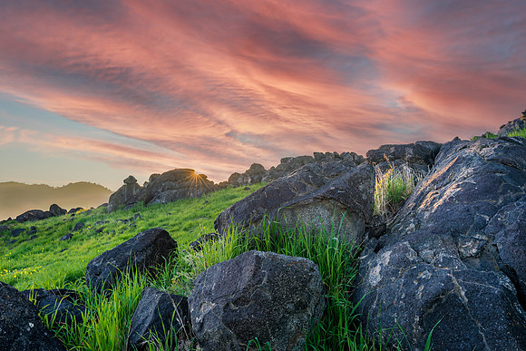 Boat Hill Sunset