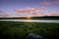 Henrys Fork River Sunset