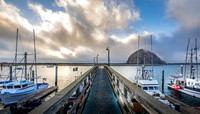 Morro Bay Pier Sunset II