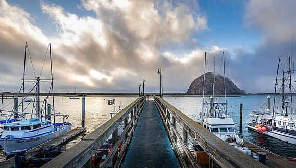 Morro Bay Pier Sunset II