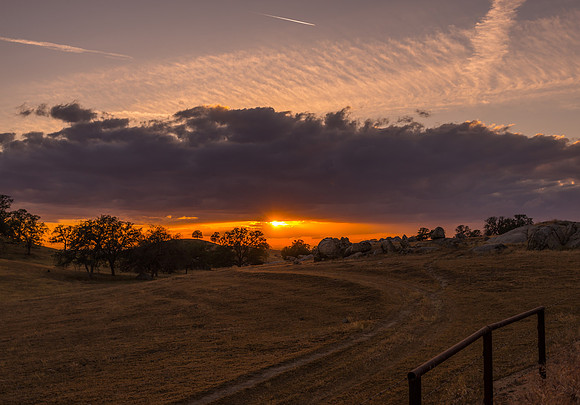 California Foothill Sunset