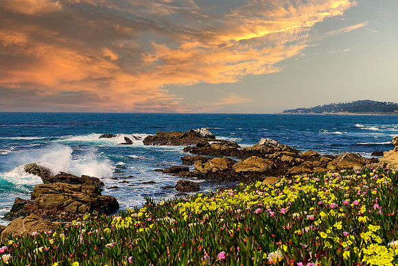 Carmel Beach Sunset