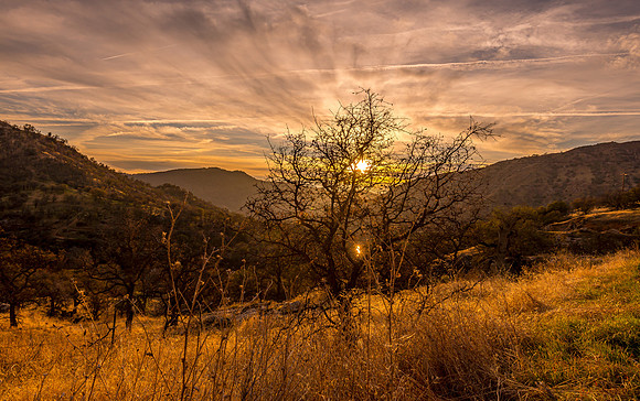 Tule River Sunset
